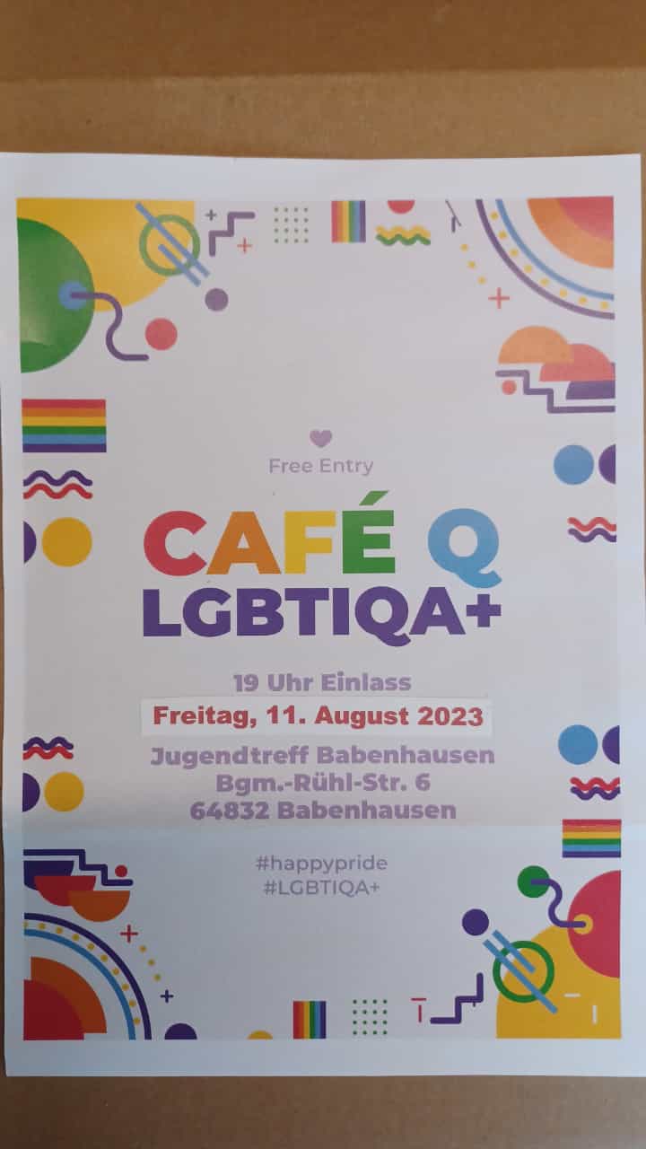 Plakat Cafe Q